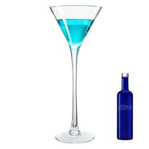 Worlds Largest Giant Martini Glass - Huge 20 Inches, 54 OZ, Mega Glass, Huge ...